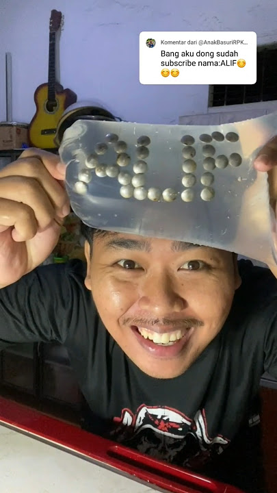 MAAF YA ALIF GAK RAPI 🥺 | SIAPA MAU JUGA ⁉️ | #shorts #masukberanda #fyp #challenge