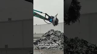 Hydraulic Magnet in Action | Efficient Scrap Steel & Iron Handling