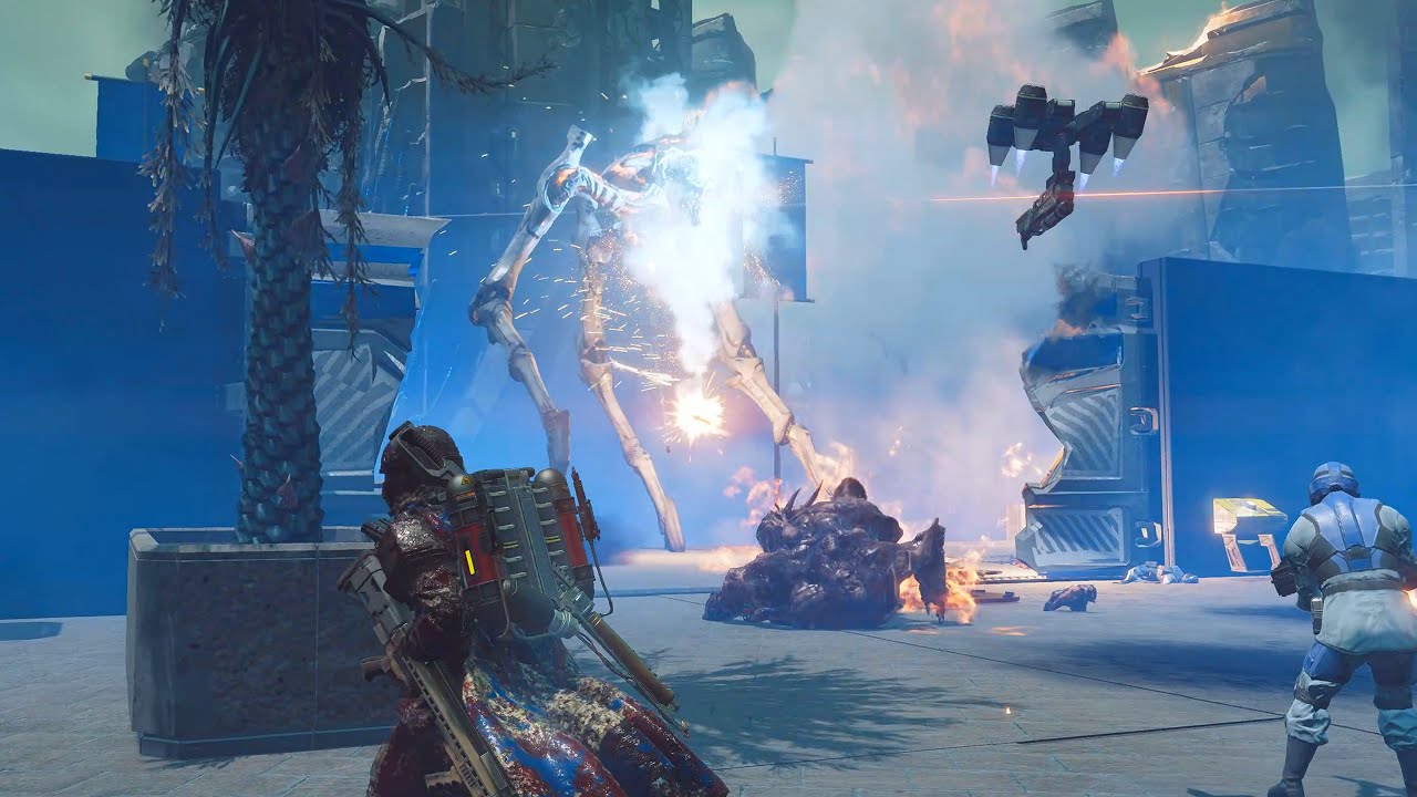 Battle with Illuminate - Super Helldive Difficulty - 4K Quality - Helldivers 2