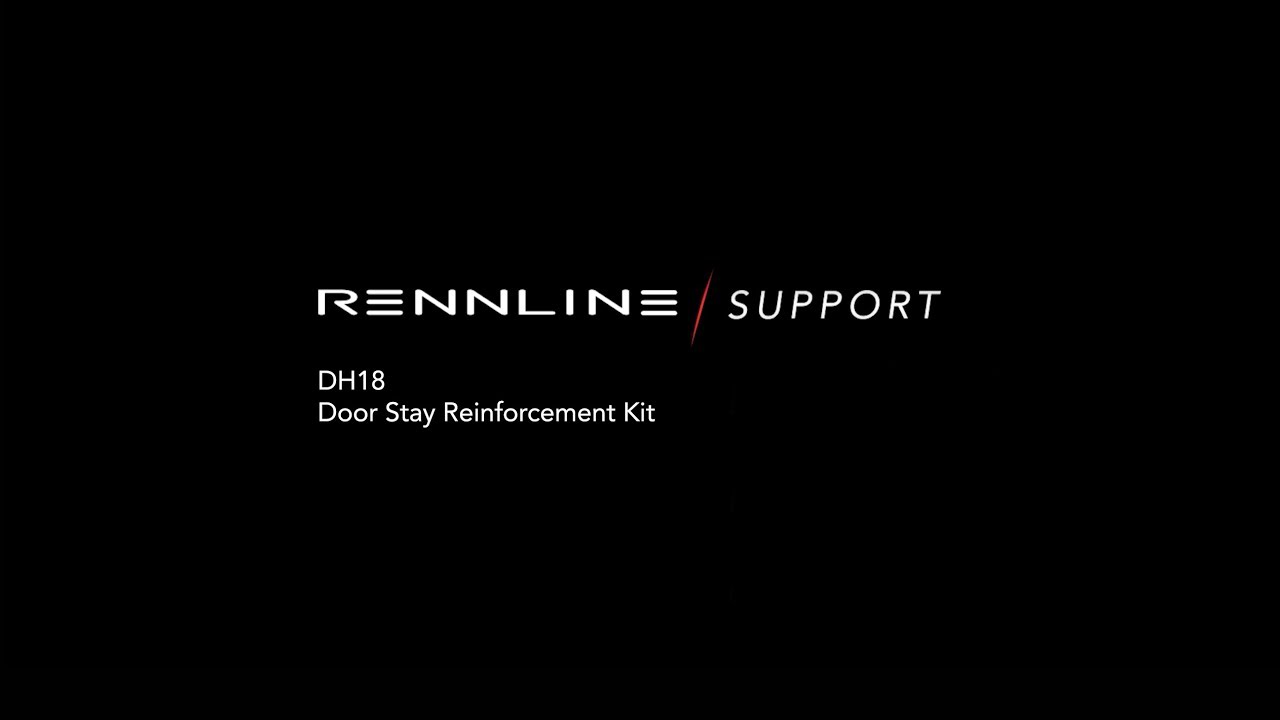 Rennline DH18 Installation Instructions - Door Stay Reinforcement