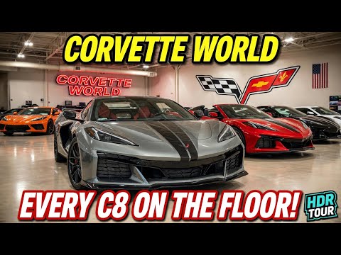 Corvette World Is LOADED With C8s! Here’s What They Have