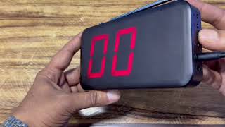 How to Reset 831R Sintech waiter calling display system (full factory restore)