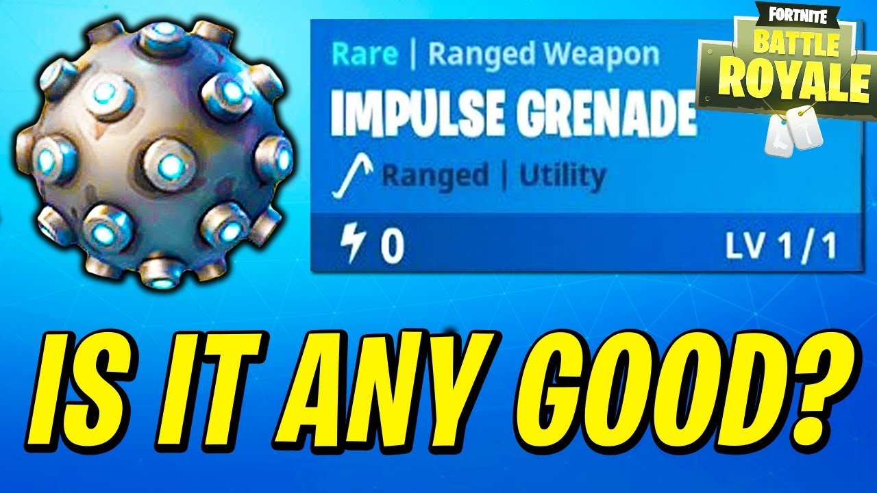 New IMPULSE (TROLL) GRENADE Gameplay in FORTNITE! - YouTube - 1280 x 720 jpeg 149kB