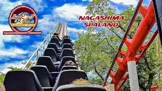 2025 Looping Star Roller Coaster on Ride POV Nagashima Spa Land