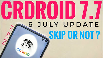Poco X2 New Update | CrDroid Poco X2 Custom Rom