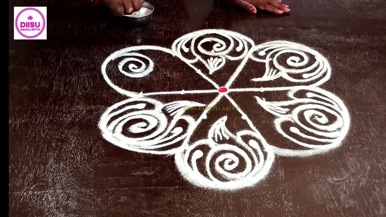 5x3 Dots Daily Use Rangoli ☸️ Easy Muggulu | Beautiful Design Kolam | Tipkyanchi Rangoli |Daily Mugu