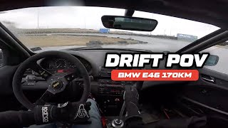 BMW E46 325 DRIFT OnBoard / KursDriftu.pl / Drift Pov #5