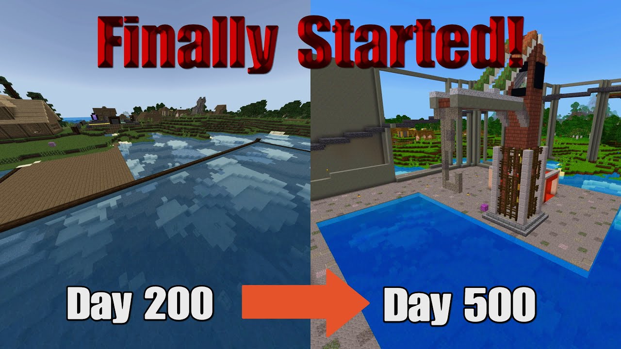 Building a DOCKYARD! Let's Play Minecraft 23 - YouTube