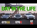 GT3RS, 570S & GTR︱A Day in the Life of Idiot Teens With Supercars