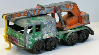 Matchbox restoration 8 Wheel Crane Truck nr 30 diecast car