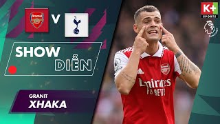 MÀN TRÌNH DIỄN | GRANIT XHAKA - CẦU THỦ XUẤT SẮC NHẤT TRẬN ARSENAL - TOTTENHAM |NGOẠI HẠNG ANH 22\/23