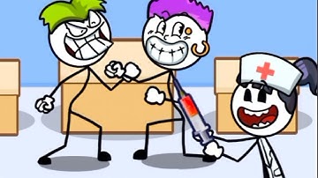 Stickman Troll : Solve Puzzles - Funny Stickman Game 🤭 Levels ( 51 - 100 ) Part 2