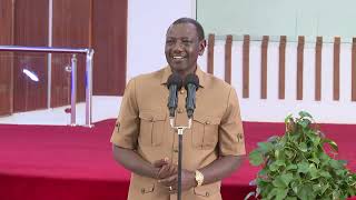 PRESIDENT RUTO ATTENDS A CHURCH SERVICE AT AIC MILIMANI CHURCH, NAIROBI.