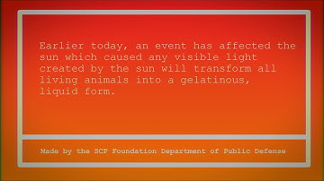 SCP-001 When Day Breaks EAS Scenario!