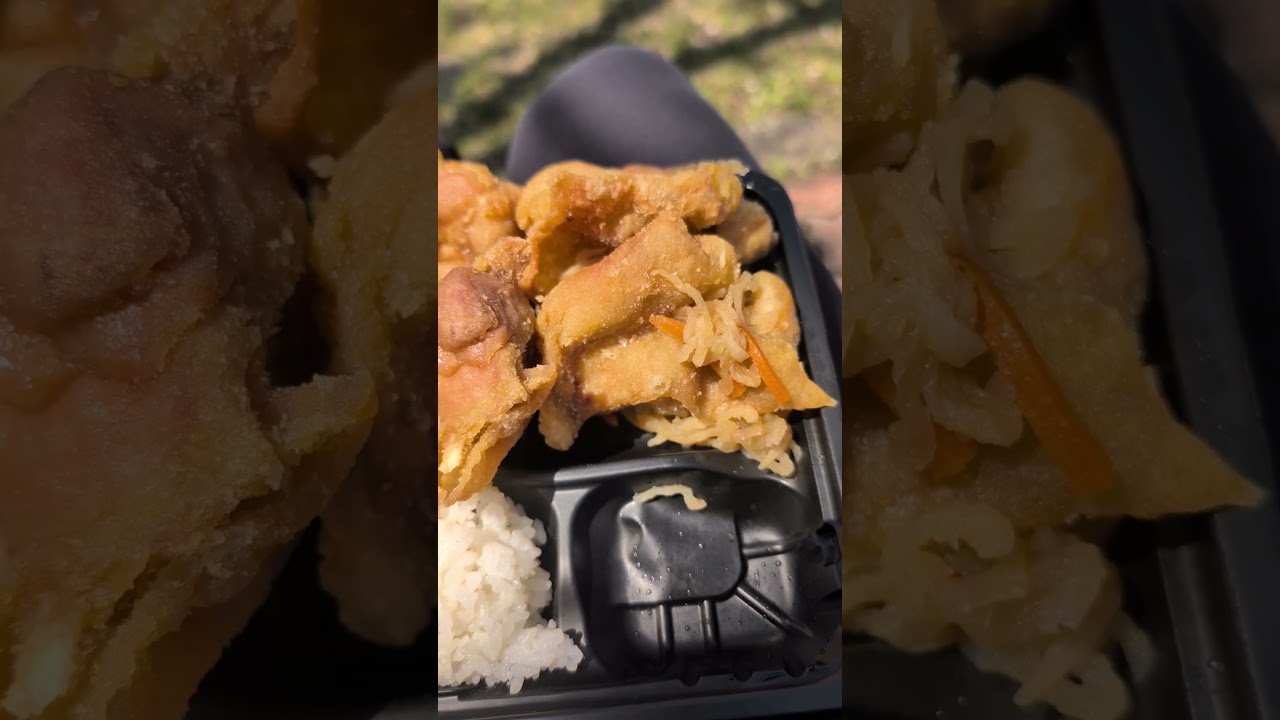 今日のお昼はお花見弁当～蔵べんの旨塩鶏唐弁当