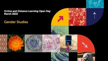 Gender Studies: Online and Distance Learning Open Day March 2022