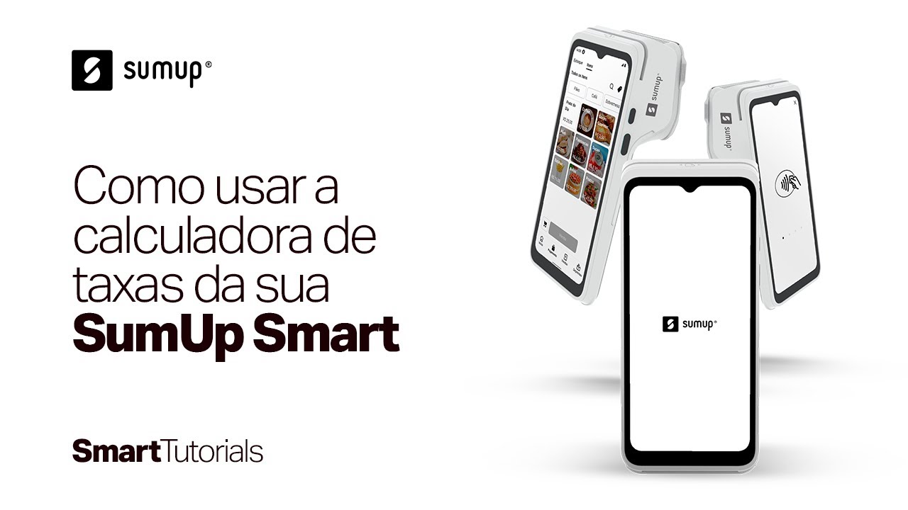 Tutorial SumUp Smart | Como usar a calculadora de taxas