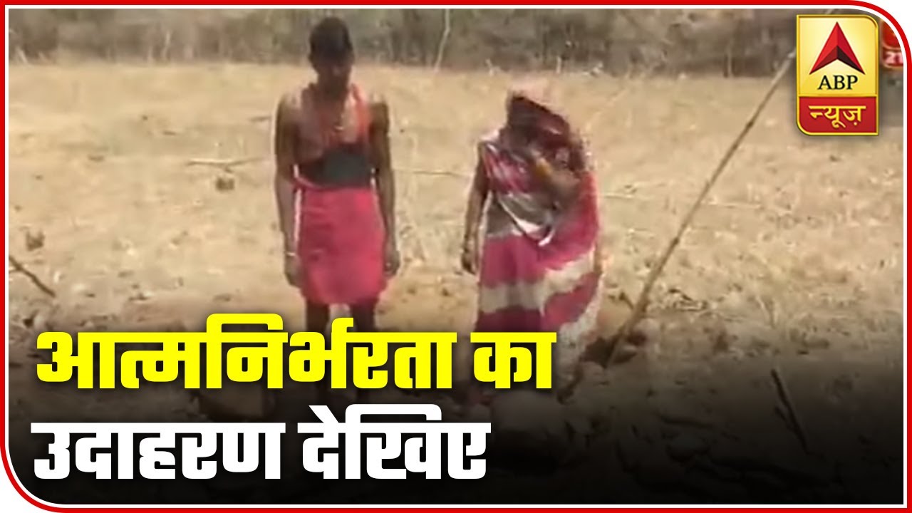 Perfect Example Of Atmanirbhar: MP Couple Digs Up A Well For Fellow Villagers | ABP News