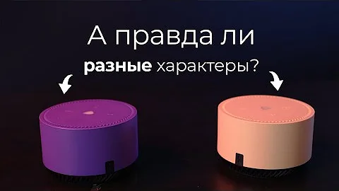 В чем разница цвета Яндекс станции