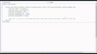 ListView Columns Tutorial VB2008