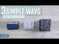 3 Simple Ways to Fold Underwear - His Edition | Judi the Organizer