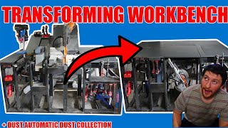 I made a Transforming Workbench with Smart Dust Collection