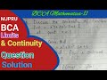 11-Mathematics -11Limits and continuity questions //how to solve limit question