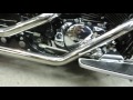 ホンダ シャドウ４００　ビンテージフルカスタム　オリジナルペイント 　エンジン始動