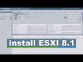 Complete ESXi 8 installation step by step