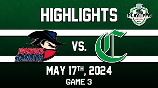 Highlights - May 17th vs Brooks - Game 3