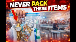 11 Packing Mistakes That Get You Flagged by TSA & Airport Security (Avoid These at All Costs!)