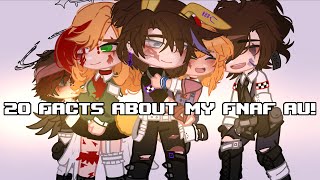 20 Facts about MY Fnaf AU!