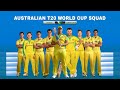 Australia T20 World Cup Squad Height Comparison 2021