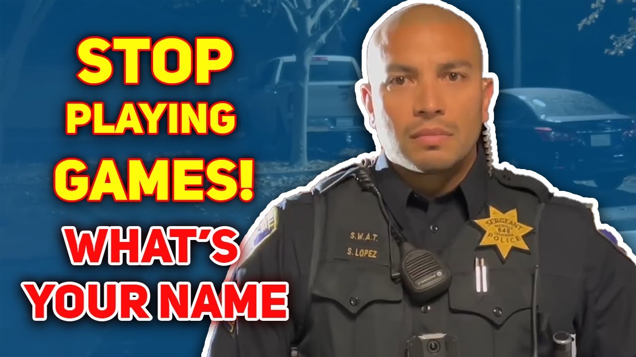 When ID Refusal Leaves Cops Speechless