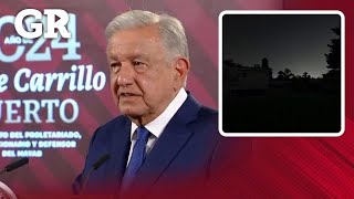 Apagones fueron algo excepcional que no se esperaba.- AMLO