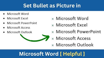 Set Bullet as Picture in Microsoft Word [ helpful ]