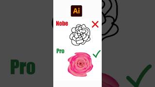 How to Create a Realistic Rose in Adobe Illustrator | Step-by-Step Tutorial
