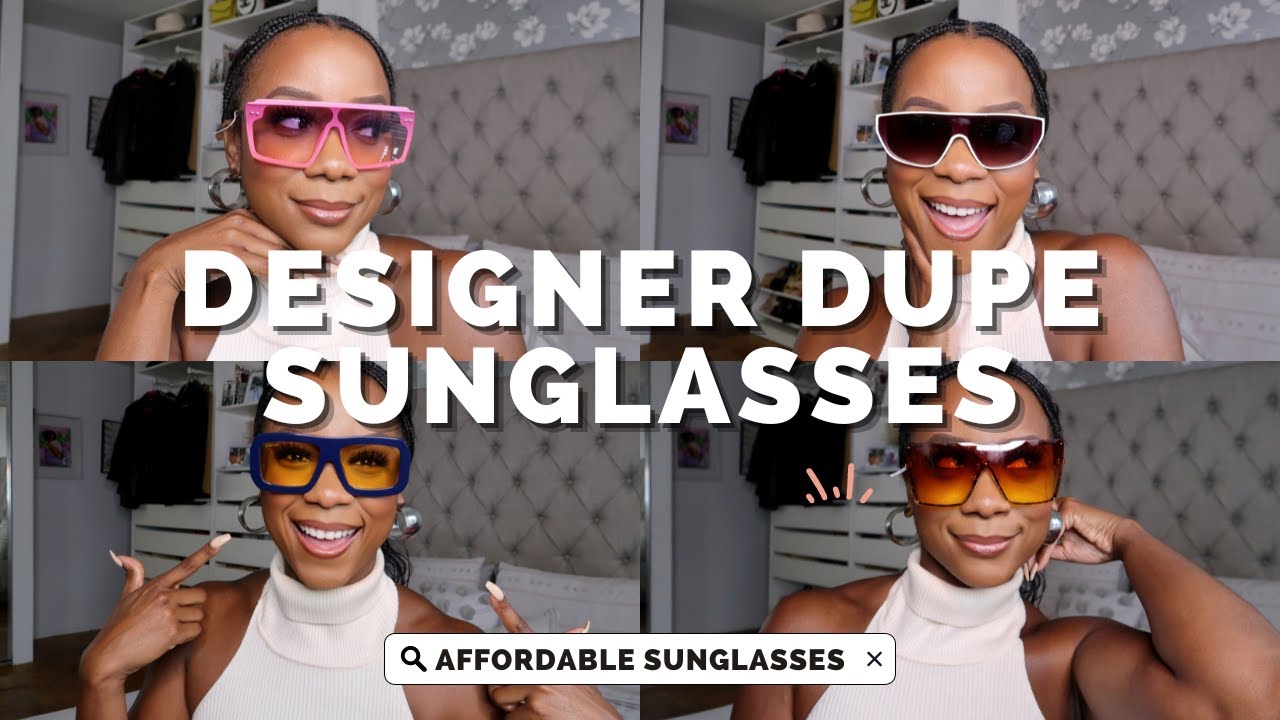 Advantages and Disadvantages of Affordable Sunglasses Haul | Designer Dupes | Dolce & Gabbana, Celine, Loewe + More!