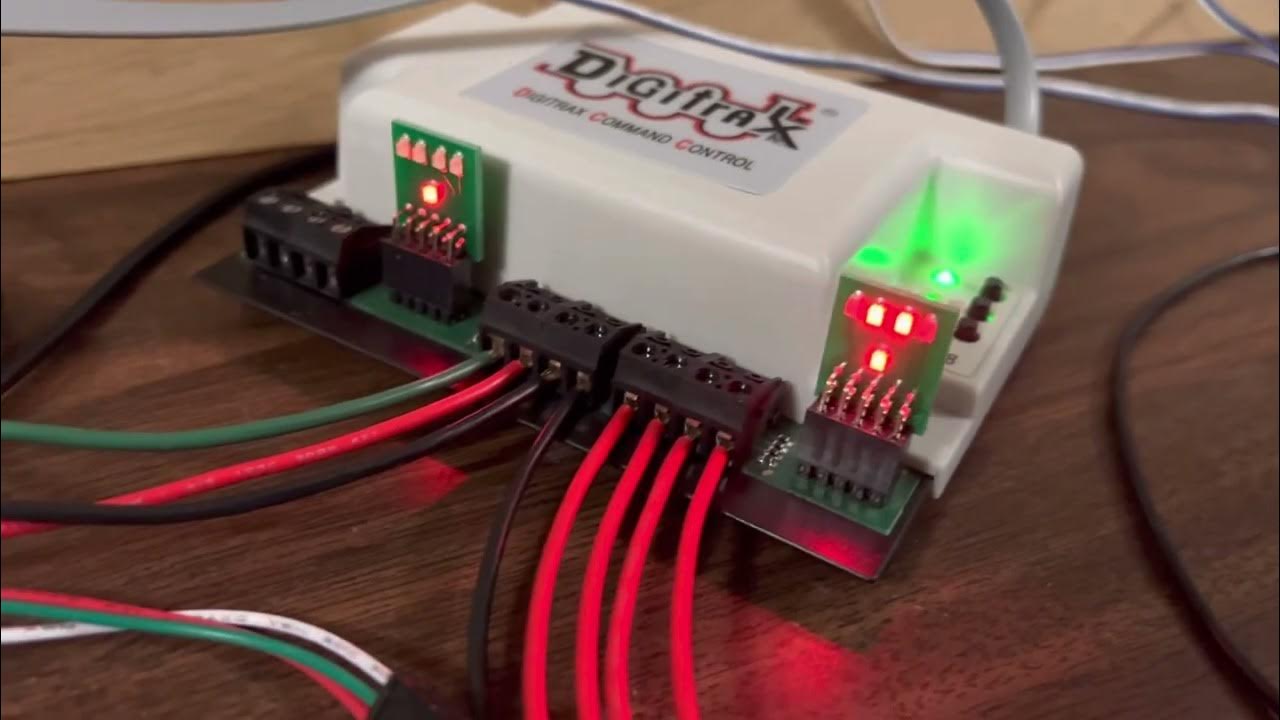 Digitrax BXP88, Wiring, LT5 Tester (Video#1) - YouTube