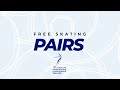 Pairs Free Skating | ISU European Figure Skating Championships 2022 | Tallinn | #EuroFigure