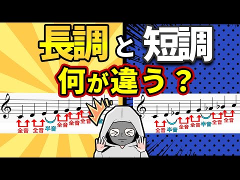 世界一分かり易い"長調と短調の違い"