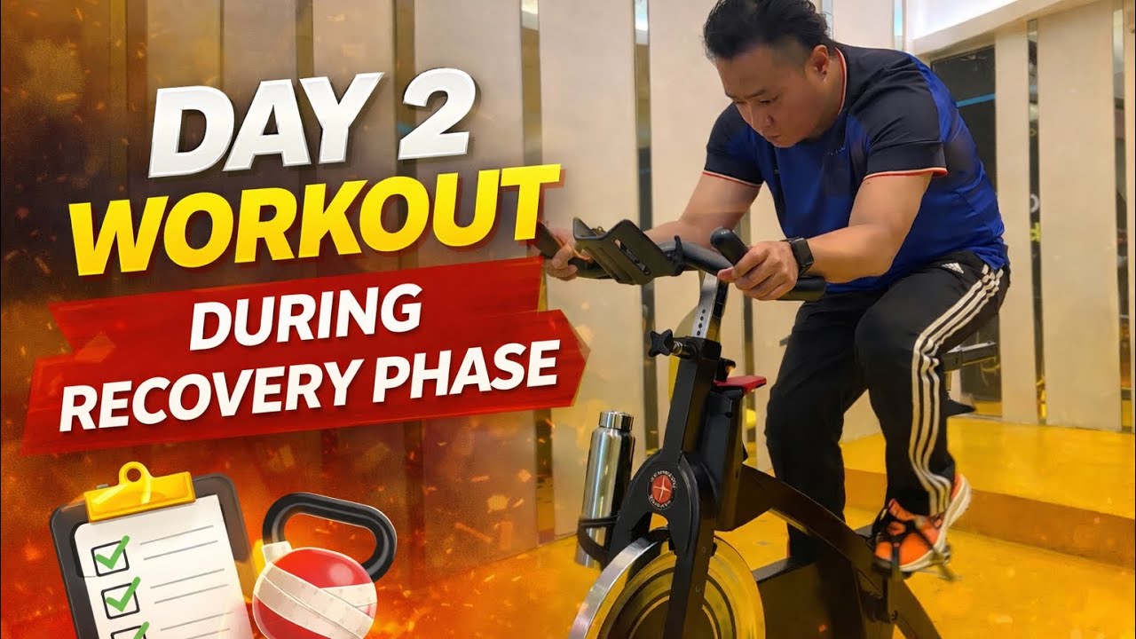 Day 2 at the Gym – Light Workout During Recovery 