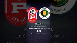 #Groundhopping at 🇲🇰U19 league: #Rabotnicki - #Brera #youthfootball #Alumina #Skopje #groundhopper