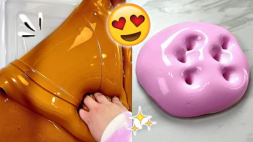 How can I make my slime thick and glossy?