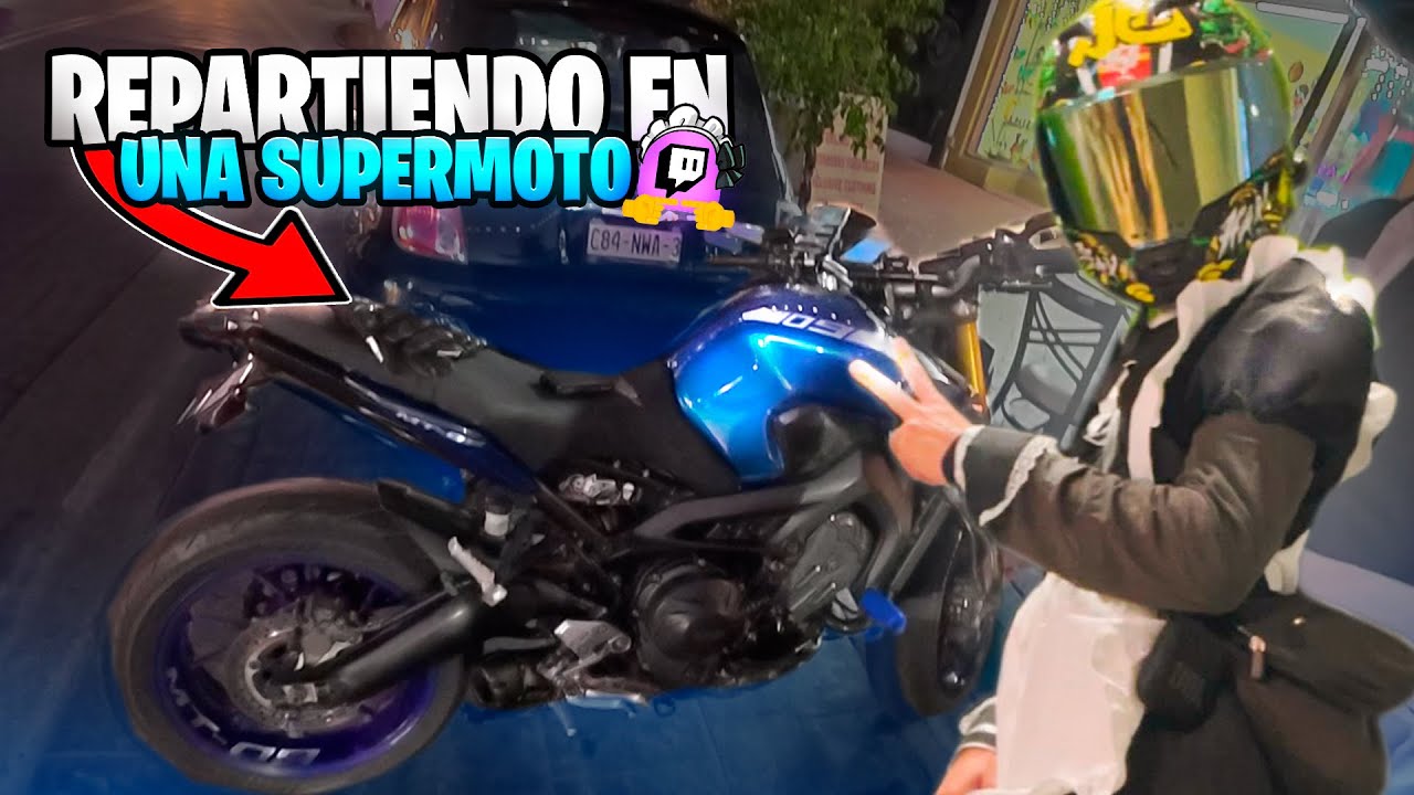 MAID REPARTIENDO EN SUPERMOTO😱🧹 MOTOVLOG / OBSERVACIONES DIARIAS. 🛵
