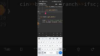 Create class bank Which Consist information like b_name,IFSC code,branchname and member