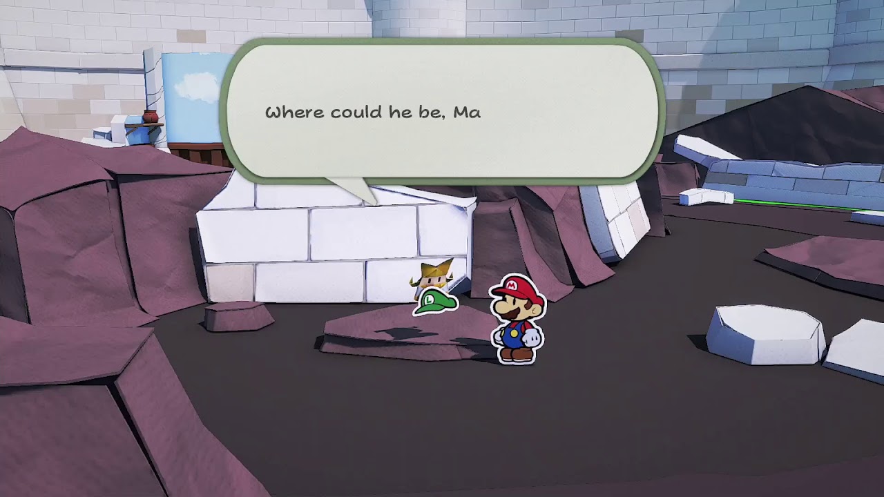 Paper Mario: The Origami King, Play One - I massively suck at video games. NO COMMENTARY.