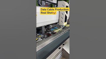 Data Cable Production Real Shot | #IntelligentManufacturing #Automation #FactoryShot #CableFactory