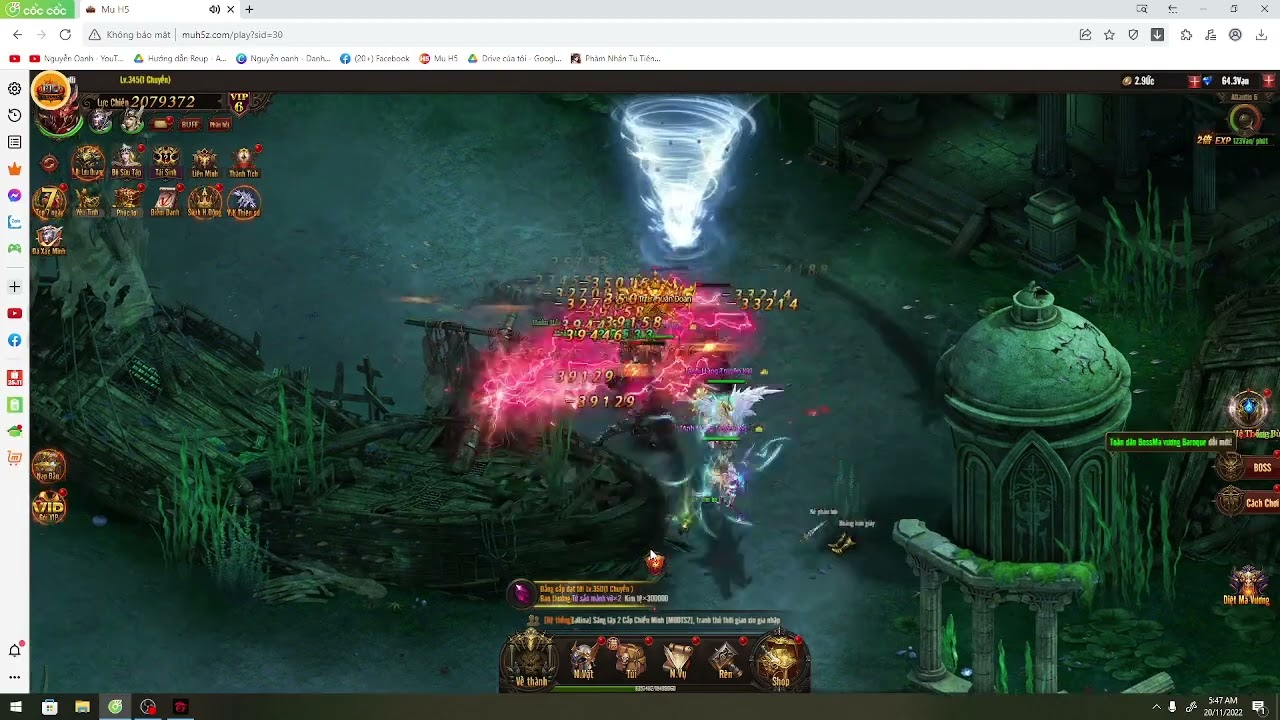 He flung a menace at the earth #02