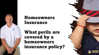 What perils are covered by a Homeowners Insurance Policy?